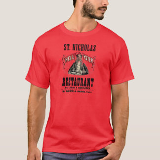 T-shirt Publicité de cru d'huîtres de Shell