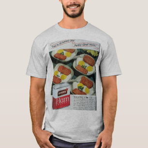 T-shirt Publicité en boîte de cru de jambon