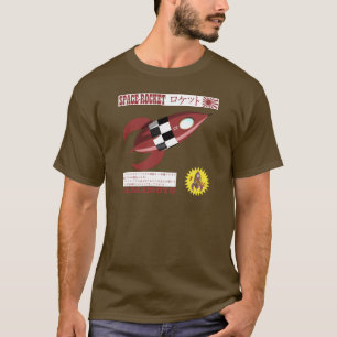 T-shirt Publicité japonaise sur les fusées-jouets