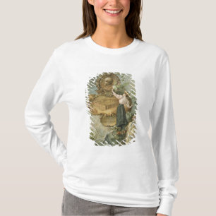 T-shirt Publicité par affichage le Fahrrad Werke Bismarck