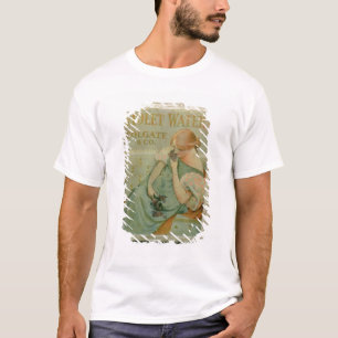 T-shirt Publicité par affichage "l'eau violette", par