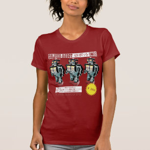 T-shirt Publicité rétrospective japonaise sur les robots d