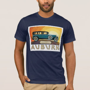 T-shirt Publicité vintage Auburn Motors Sunburst