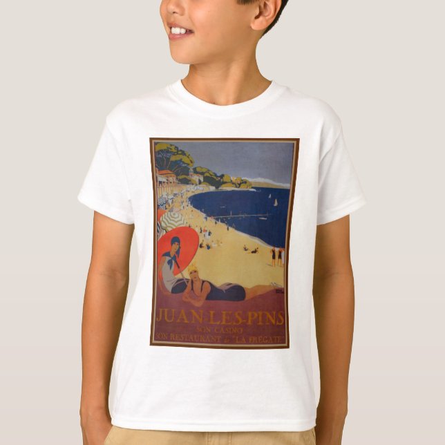 T-shirt Publicité vintage de voyage (Devant)