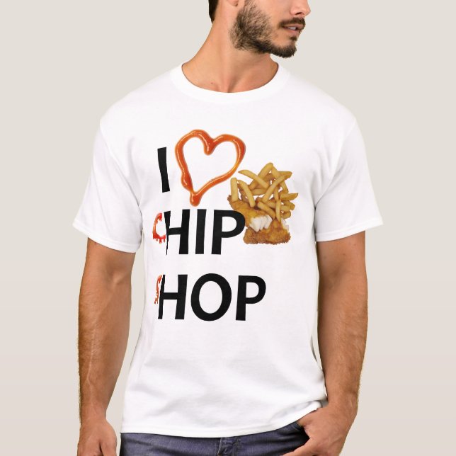T-shirt Puces des poissons "n" - hip hop (Devant)