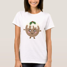 Pudding de Noël Kawaii