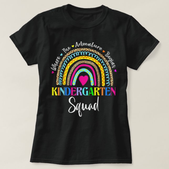 T-shirt Puériculture Squad Funny Back To School Kids Child (Design devant)
