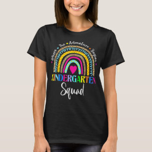 T-shirt Puériculture Squad Funny Back To School Kids Child