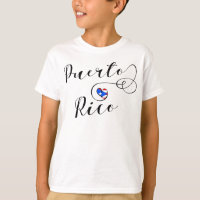 Puerto Rica Drapeau Coeur, Porto Rico Design