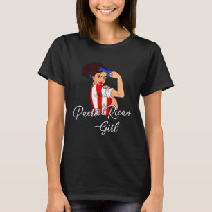 T-shirt Puerto rican Girl boricua taino puerto rican