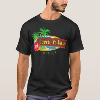 T-shirt Puerto Vallarta Mexico Vintage MidCentury Design