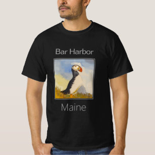 T-shirt Puffin, Bar Harbour, Maine