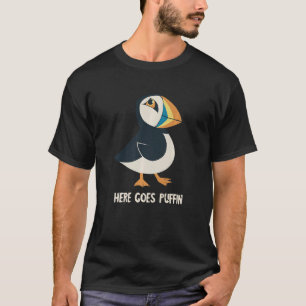T-shirt Puffin Ici L'Islande Animal Puffin Seabird An