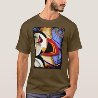 T-shirt Puffin Lundy Pas De Texte