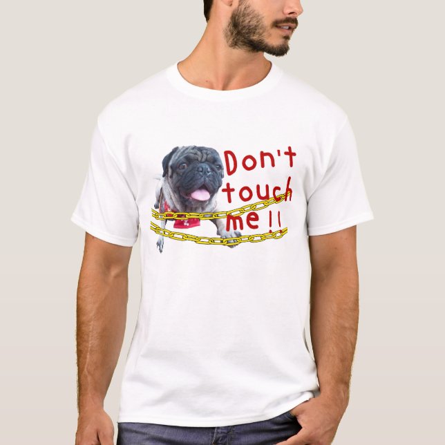T-shirt pug (Devant)