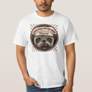 T-shirt Pug Embête le Chef