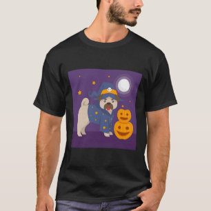 T-SHIRT PUG HALLOWEEN AVEC CITROUILLE 220