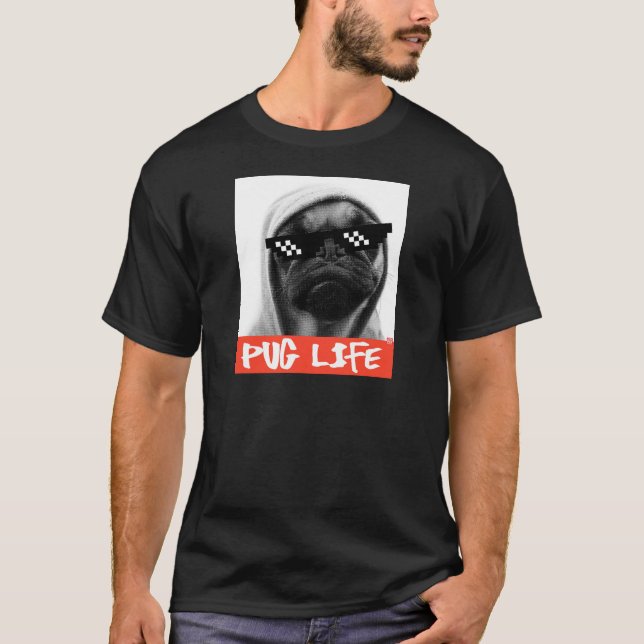 T-shirt Pug Life (Devant)