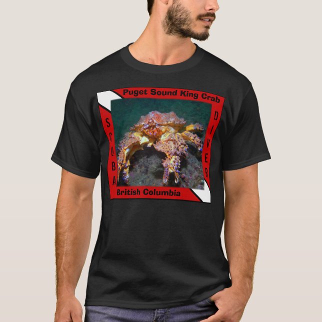T-shirt Puget Sound King Crab - chemises (Devant)