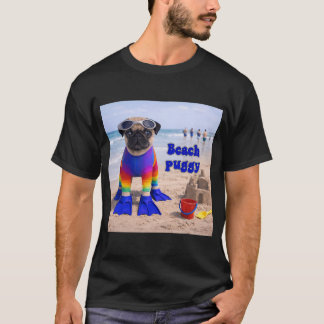 T-shirt Puggy de plage !