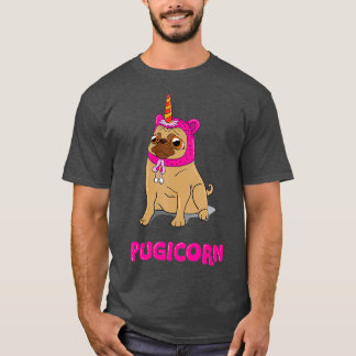 T-shirt Pugicorn Magical Pug Unicorn Dog Lover Gift