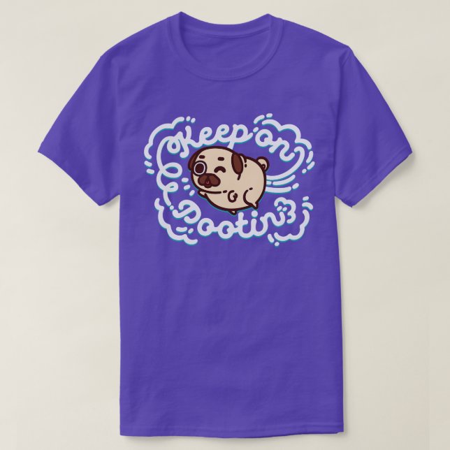 T-shirt Puglie Continuer sur Pootin (Design devant)