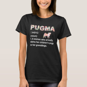 T-shirt PUGMA Définition Cute & Carlin Grande maman & Mama