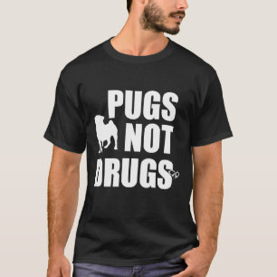T-shirt PUGS NOT DRUGS Essentiel  702