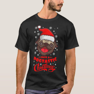 T-shirt PUGTASTIC NOËL Propriétaire du CARLIN Funny Dog Lo
