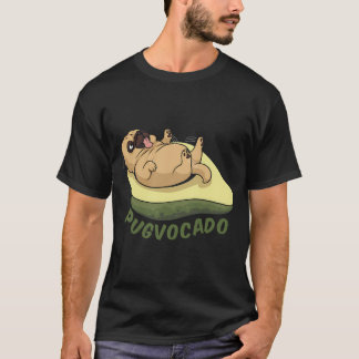T-shirt Pugvocado