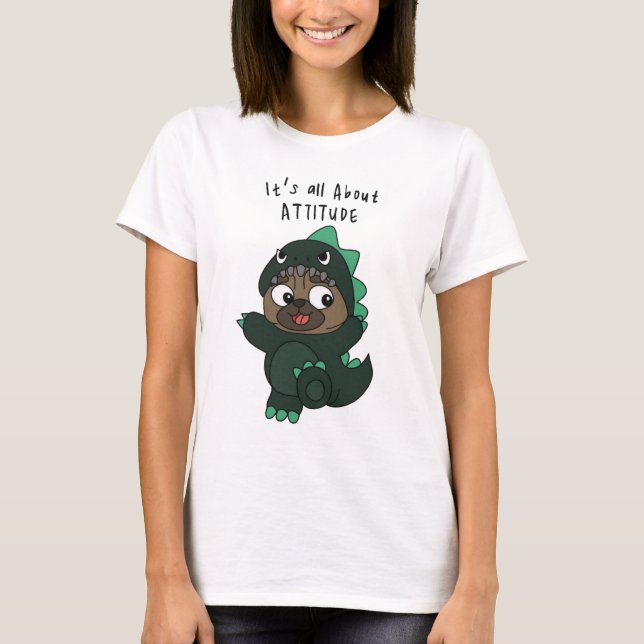 T-shirt Pugzilla (Devant)