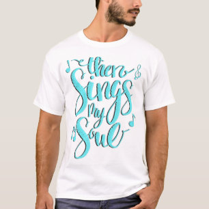 T-shirt Puis Chante Mes notes de musique Soul