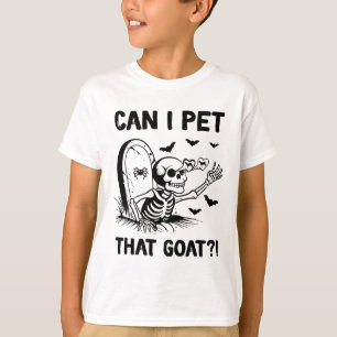 T-shirt Puis-Je Animer Cette Chèvre Halloween