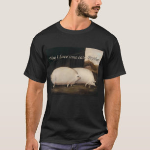 T-shirt Puis-je avoir des flocons d'avoine, frère