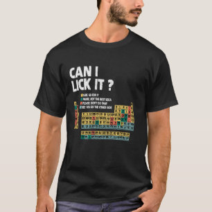 T-shirt Puis-Je Lancer L'Intéressant Tableau Périodique Él