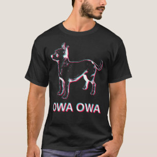 T-shirt Puis-Je Obtenir Un Owa Owa Chihuahua Social Media 