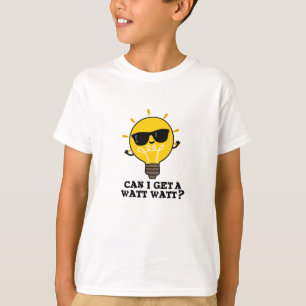 T-shirt Puis-Je Obtenir Un Watt Watt Amusant Pub De Scienc