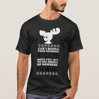 T-shirt Puis-je remplir votre lait de poule rétro