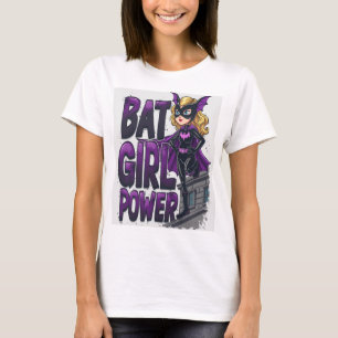T-shirt Puissance de la chauve-souris - Audacieuse et resp