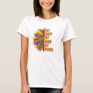 T-shirt Puissance de l'esprit du corps - Citation inspirée