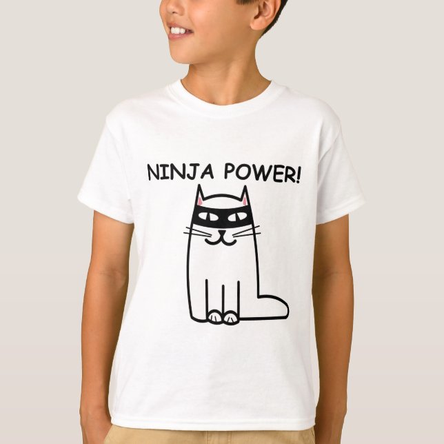 T-shirt Puissance de Ninja (Devant)