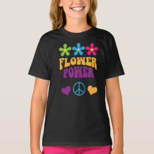 T-shirt Puissance des fleurs mignonnes 60
