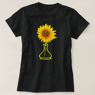 T-shirt Puissance du tournesol, soleil de l'été