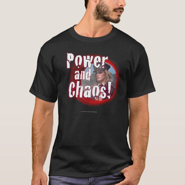 T-shirt Puissance et chaos (Devant)