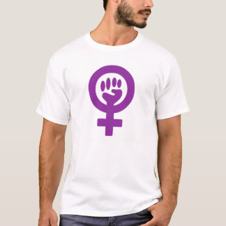 T-shirt Puissance féministe/puissance de femme