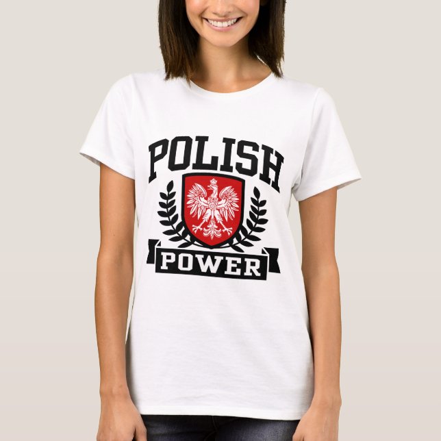 T-shirt Puissance polonaise (Devant)