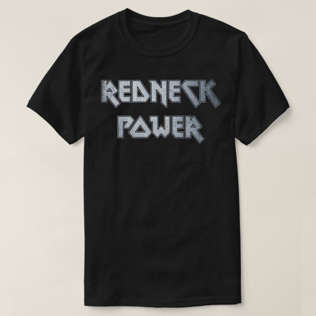 T-shirt puissance rouge (Design devant)