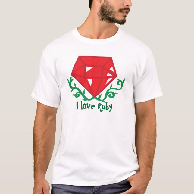 T-shirt Puissance rouge (Devant)