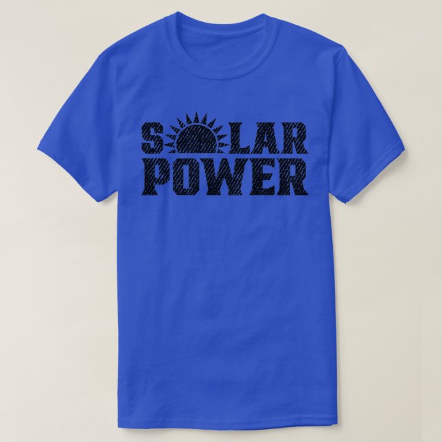 T-shirt Puissance solaire 12 (Design devant)