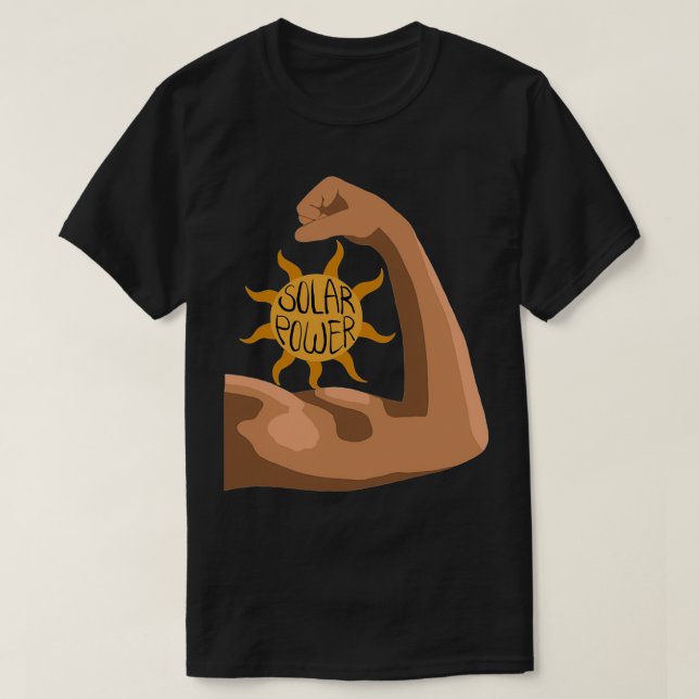 T-shirt Puissance solaire 2 (Design devant)